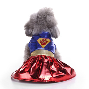 Disfraz de Cosplay Transfronterizo para Mascotas: <span class=keywords><strong>Superman</strong></span>, Papá Noel, <span class=keywords><strong>Perro</strong></span>, Halloween, Calabaza, Mago - Trajes de Transformación de Polialgodón - Product Image 1