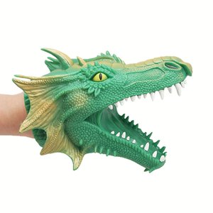 Juguete de Fiesta para Niños, Marioneta de Dragón de Plástico Suave TPR en Varios Colores, Juguetes de Marionetas para Niños - Product Image 4
