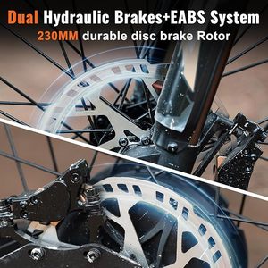 Vélo électrique haute performance Riding'times GT73 PRO 3000W 60V36AH, autonomie 150 km, livraison gratuite aux États-Unis - Product Image 4