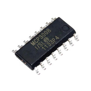 MCP3008 ตัวแปลงสัญญาณอนาล็อกเป็นดิจิตอล SOP16 MCP3008-I/SL สำหรับชิปไอซี - Product Image 1