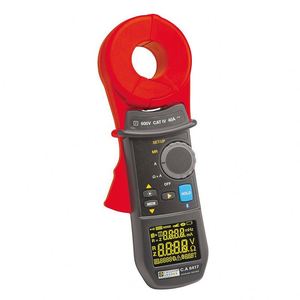 Testeur de résistance de terre à pince Chauvin Arnoux CA6417 avec écran OLED 152 segments, 2000 mesures, stockage et options de double batterie - Product Image 5