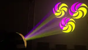 60W Led 3 Prisma Spot Gobo Disco Moving Head Light Podiumapparatuur