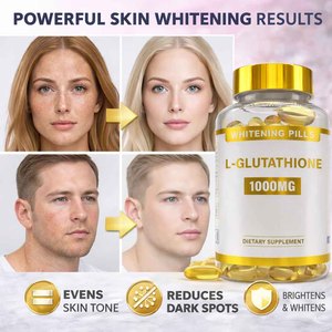 Kapsul Softgel <span class=keywords><strong>L</strong></span>-<span class=keywords><strong>Glutathione</strong></span> Label Pribadi Grosir Pemutih Kulit Antioksidan Layanan Kustom OEM ODM - Product Image 1