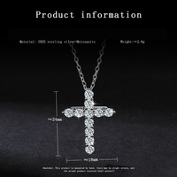 Envío Inmediato: Juego de Joyería OJ 925 de Plata de Ley con Moissanita de Corte Brillante en Forma de Bola para Mujeres, Hombres, Niños, Unisex, Diseño Moderno