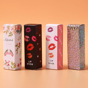 Kraft Lipstick Packaging Box With Natural Finish Folded Corners And Debossed Logo For Earth Inspired Beauty Labels - Product Image 6