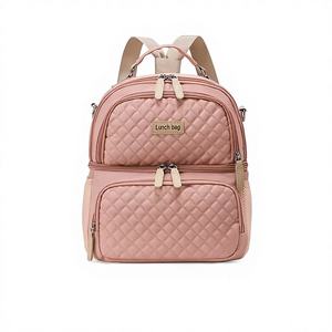 Nouvelle sacoche isotherme matelassée en nylon épais avec fermeture éclair pour repas, idéale pour garder les aliments au chaud/au froid, grande capacité, portable - Product Image 1