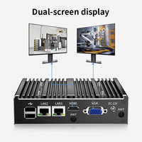 Computadora Industrial Integrada de Cuatro Núcleos, Compatible con DDR4, Personalización Completa con VGA HDMI, Mini PC N100, Windows 10/Linux