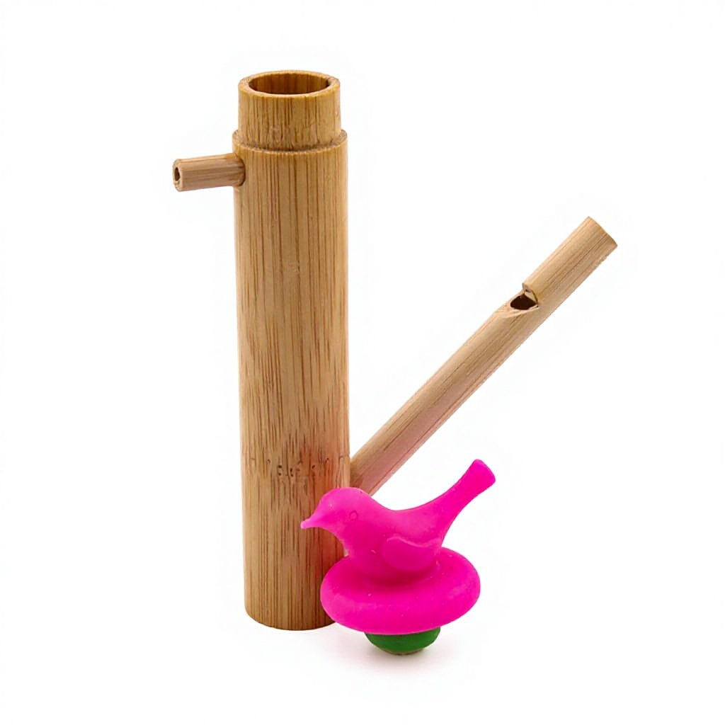 red bird plug-water bird whistle