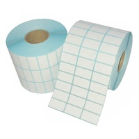 Rollo de etiquetas adhesivas térmicas a precio de fábrica, papel térmico de tamaño personalizado para Pegatinas para niños, adhesivo de papel en blanco