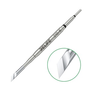 RELIFE 210 Ensemble <span class=keywords><strong>de</strong></span> pointes <span class=keywords><strong>de</strong></span> <span class=keywords><strong>fer</strong></span> à <span class=keywords><strong>souder</strong></span> à pointe incurvée avec chauffage rapide et longue durée <span class=keywords><strong>de</strong></span> vie, adapté à la réparation <span class=keywords><strong>de</strong></span> téléphones portables - Product Image 4
