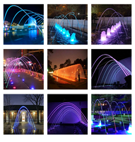 Fontaine d'eau dansante à LED RGB étanche IP68 pour centres commerciaux, parcs urbains et sites touristiques – Fourniture directe