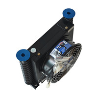 Refroidisseur d'huile hydraulique haute performance, échangeur de chaleur à plaques empilées du fabricant d'origine avec ventilateur