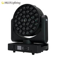 MgoLighting K25 Wash Light LED 37x40W Bee Eye RGBW Moving Head Wash Beam avec Strobe Lumière DJ Lumière de Fête Éclairage de Scène