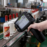 Impresora de Inyección de Tinta Térmica Portátil DOCOD OEM/ODM G100E TIJ de 12.7MM, Máquina de Codificación Manual para Códigos QR y Números de Lote