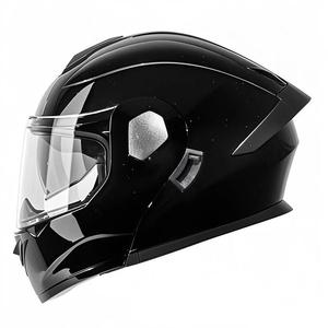Nouveau casque de <span class=keywords><strong>moto</strong></span> ouvert certifié DOT Uncover-800 - Coque légère en ABS avec fermeture rapide, 2 visières et doublure en coton - Product Image 2