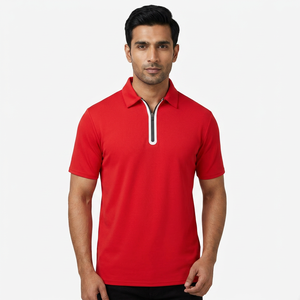 Chemises polo personnalisées, dernier design, respirantes et confortables, en vente. Disponibles dans toutes les tailles avec logo. - Product Image 1