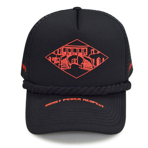 Casquette de baseball 5 panneaux personnalisée avec logo brodé OEM, haute qualité, respirante, réglable, style snapback pour hommes et femmes, idéale pour l'extérieur et le streetwear - Product Image 3