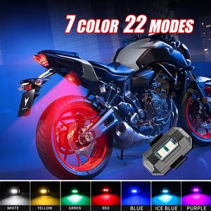 Luz Intermitente LED USB de 7 Colores para Bicicleta, Anticolisión, para Modelos de Aviones, Vuelo Nocturno, Mini Luz de Señalización - Product Image 5
