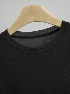 Conjunto de 2 Piezas de Punto <span class=keywords><strong>para</strong></span> Mujer, Top con Detalles de Crochet y Pantalones Anchos de Cintura Alta, <span class=keywords><strong>Traje</strong></span> de Punto Informal de Verano <span class=keywords><strong>para</strong></span> Uso Diario - Product Image 4