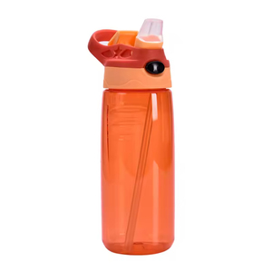 501-600ml Outdoor Sport Water <b>Bottle</b> with <b>Straw</b> Custom Student Kids Plastic Drinkware Direct Wholesale for Gym Use - Product Image 6