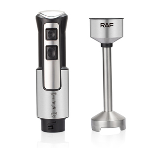 RAF Kitchen Hand Blender With 4 Blade, Easy to Clean and Fast Start, 400W 28000RPM Stainless Steel Blade BPA Free RAF Hand Blend - Product Image 3