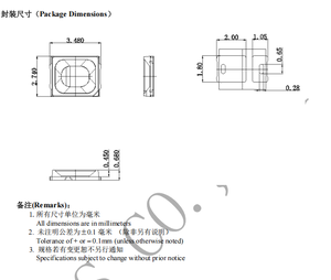 Trung Quốc <span class=keywords><strong>MLS</strong></span> LED g2835ux28 3000K 4000K 6500K 3V 60mA 2835 0.2W SMD LED cho LED dải ánh sáng - Product Image 3