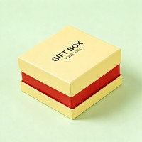 Umweltfreundliche Schulter-Nacken-Geschenkbox mit Basis und Deckel Großhandel Papierbox-Fabrik