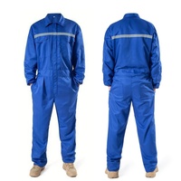 Combinaison de travail haute visibilité respirante antibactérienne en coton et polyester, vêtements de travail réfléchissants, combinaison pour la construction et le soudage