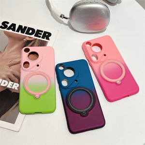 Custodia per telefono con gradiente magnetico di lusso per <span class=keywords><strong>Huawei</strong></span> P30 <span class=keywords><strong>P40</strong></span> P50 P60 P70 <span class=keywords><strong>Pro</strong></span> Pura 70 Ultra 70 <span class=keywords><strong>Pro</strong></span> + supporto di ricarica Wireless Tpu <span class=keywords><strong>Cover</strong></span> - Product Image 1