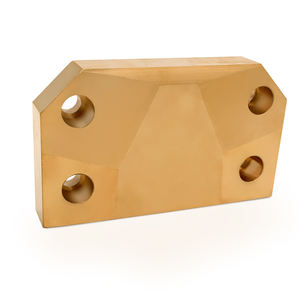 บล็อกเลื่อนทองแดง CuSn5Zn5Pb5ตะกรัน bazhoji แผ่นทองแดงด้วยไฟฟ้าปรับแต่งได้ - Product Image 2