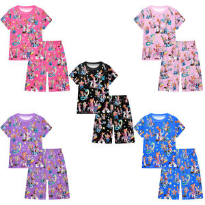 Linda Best Seller Set per Bambine Cosplay Crazy Animal City 2, Completo Due Pezzi con Maglietta a Maniche Corte e <span class=keywords><strong>Pantaloni</strong></span> Corti per Bambini - Product Image 6