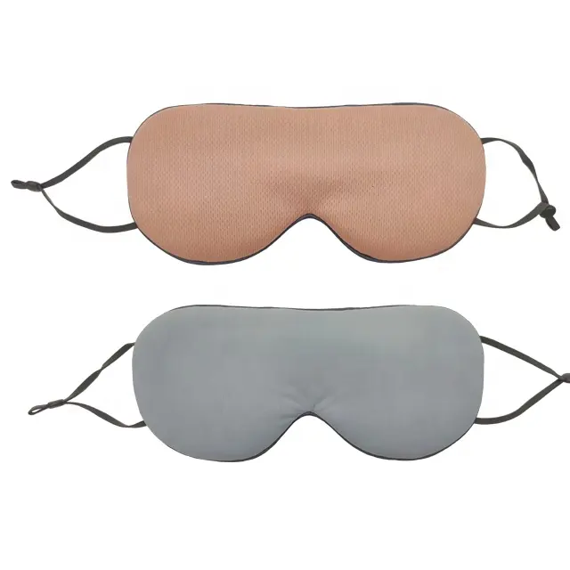 Hochwertige Augen maske Soft Comfort Eye Shade Warme und kühle doppelseitige Verwendung der Schlaf maske mit verstellbaren Ohr schlaufen