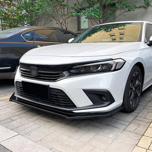 Adecuado para <span class=keywords><strong>Honda</strong></span> <span class=keywords><strong>Civic</strong></span> 11th generación 2021 + parachoques delantero, pala delantera, modificación de decoración exterior de labio delantero - Product Image 6