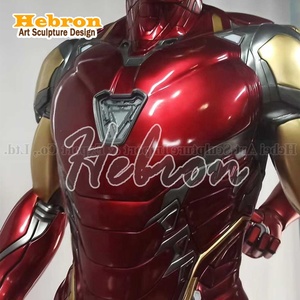 Sculpture Iron Man MK85 de haute qualité, statue en fibre de verre inspirée du film <span class=keywords><strong>Marvel</strong></span> MK85, sculpture en résine. - Product Image 4