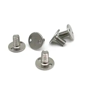 Factory custom fastener self fixing adhesive mount male threaded bonding bolt stud