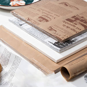 Rouleau de papier sulfurisé antiadhésif de qualité alimentaire feuille de cuisson parchemin en silicone double face pour pain et sushi - Product Image 3