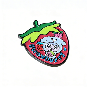 Badge de revers personnalisé en alliage de zinc émaillé de haute qualité OEM avec thème de dessin animé pour la publicité, certification Fama <span class=keywords><strong>USJ</strong></span> Sedex - Product Image 2