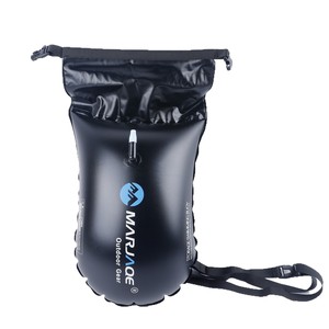 Pvc 28l gonflable étanche sauvetage airbag pour l'entraînement <span class=keywords><strong>de</strong></span> <span class=keywords><strong>natation</strong></span> en toute sécurité sac sec remorquage flotteur eau ouverte <span class=keywords><strong>natation</strong></span> bouée sécurité - Product Image 3