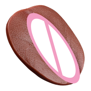 Juguetes sexuales de silicona líquida FAAK para fetiche masculino Sissy erógeno bolsillo coño piel negra masturbadores masculinos - Product Image 5