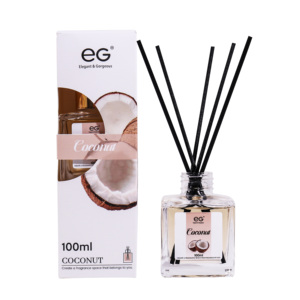 Deodorante <span class=keywords><strong>per</strong></span> <span class=keywords><strong>Ambienti</strong></span> Fatto a Mano Senza Alcool con Profumo di Rosa, Ecologico, Fragranza <span class=keywords><strong>per</strong></span> la Casa con <span class=keywords><strong>Bastoncini</strong></span> in Rattan - Product Image 4