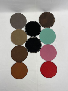 Vente en gros de patchs en similicuir Laserable vierge avec adhésif personnalisé épais fer sur presse à chaud patchs en similicuir pour vêtements chapeau - Product Image 4