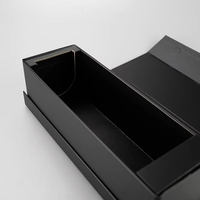 Boîte à vin pliable pour une bouteille, emballage plat en carton, boîte cadeau avec fermeture magnétique, logo personnalisé, faible MOQ, fournisseur en gros en Chine