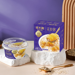 Bubur Sarapan Susu Oat Ikan Kering Sehat Ala Cina 200g*24 Gelas/Kotak untuk Keluarga - Product Image 2