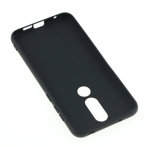Fabricante al por mayor mate TPU casos suave esmerilado contraportada funda de silicona para teléfono móvil para <span class=keywords><strong>Nokia</strong></span> 6,1 Plus negro - Product Image 4
