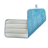 Serpillère plate en microfibre à séchage rapide et haute efficacité pour la cuisine, la salle de bain, les sols en marbre et le nettoyage domestique