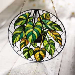 Dekorasyon leke renk süs güneş yakalayıcılar cam Suncatcher pencere için asılı - Product Image 4