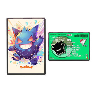 Boîte mystère JPS Pokemoned-cards, cadeau Pikachuu et amis, carte de données partie 2, carte Pokemoned acrylique, booster de cartes à collectionner Pokemoned - Product Image 2