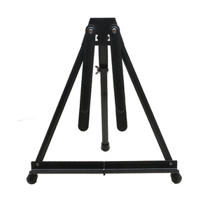 Bertha Sketch <b>Easel</b> Iron Black Adjustable Tripod Stand For Art Painting Display - Product Image 2