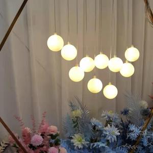 Venta Directa de Fábrica, Accesorios para Bodas, Luces Decorativas de Burbujas de 15 cm para Hoteles y Escenarios, Candelabros de Burbujas para Salones de Boda - Product Image 4