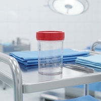 Vaso y Contenedor Transparente para Muestras de Orina Médica de 40 ml con Tapa de Rosca, Chengdu Haoboyou OEM PS